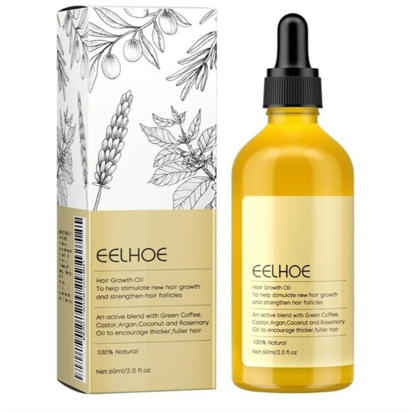Eelhoe Organic Hair Growth Oil - Natural Formula - Picture 2 of 5